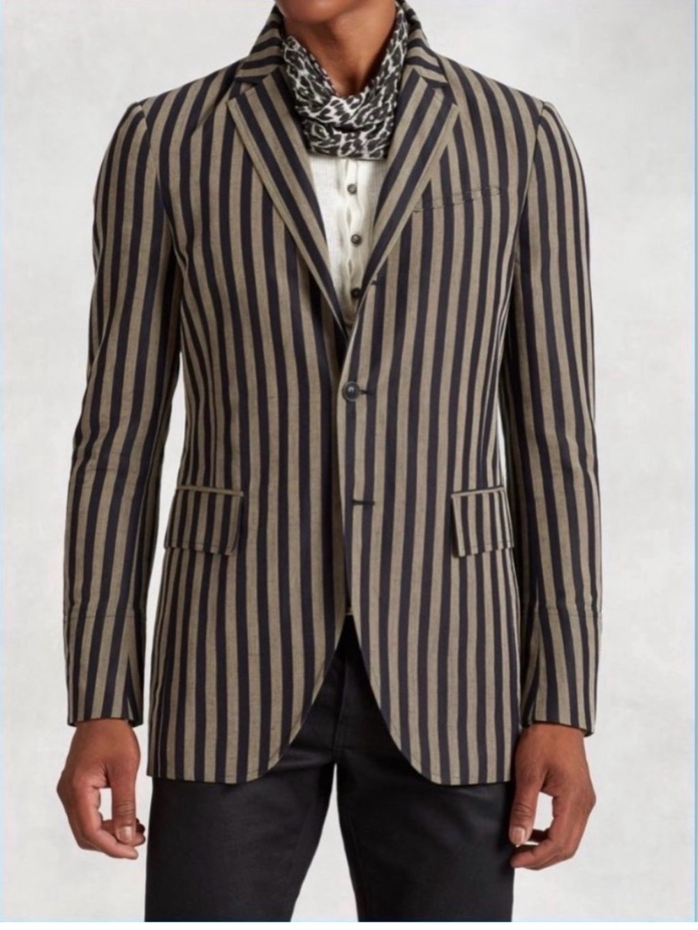 John Varvatos Vintage Striped jacket Size EU 52 US 42